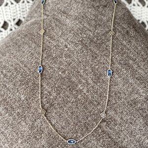 Kendra Scott 19” long necklace with accents in the signature shape